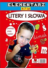 Litery i słowa Elementarz 4-7 lat - Wileńska Agnieszka - książka