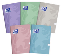 Zeszyt Oxford Touch Pastel: A4, 60k, kratka -  - książka