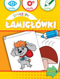 Śmieszne łamigłówki - zbiorowa praca - książka