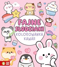 Kolorowanka Kawaii. Fajne słodziaki - Peto Violet - książka