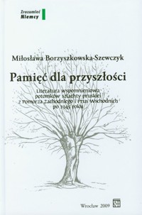 Pamięć dla przyszłości - Borzyszkowska-Szewczyk Miłosława - książka