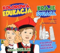 Kolorowana edukacja. Kraje świata - Anita Rejch - książka