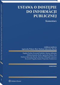 Ustawa o dostępie do informacji publicznej. Komentarz -  - książka