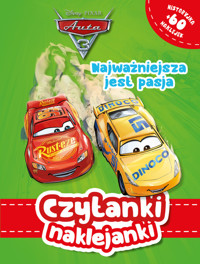 Czytanki naklejanki. Najważniejsza jest pasja. Disney Pixar Auta 3 -  - książka