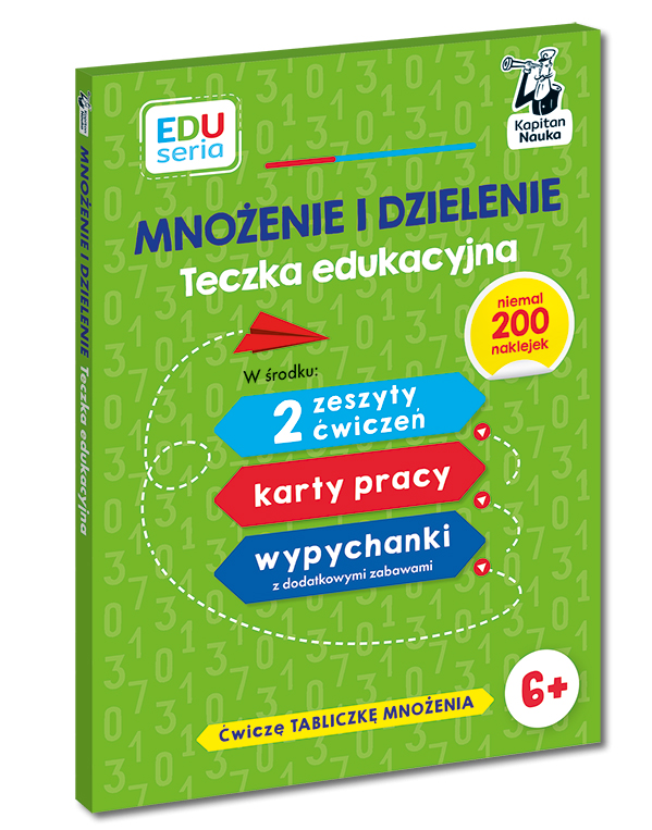 EDUseria. Mnożenie i dzielenie. Teczka edukacyjna 6+ - zbiorowa praca - książka