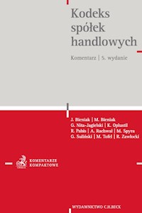 Kodeks spółek handlowych Komentarz -  - książka