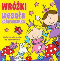 Wesoła kolorowanka Wróżki -  - książka