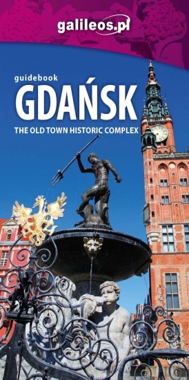 Gdańsk główne miasto. Plan miasta z przewodnikiem (wersja angielska) -  - książka