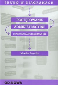 Prawo w diagramach Postępowanie administracyjne i sądowo administracyjne - Susałko Monika - książka