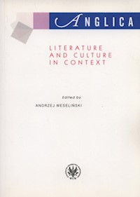 Anglica Literature and Culture in context -  - książka
