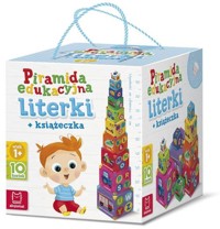 Piramida edukacyjna Literki + książeczka -  - książka