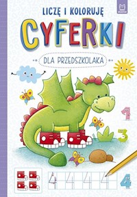 Cyferki dla przedszkolaka Liczę i koloruję -  - książka