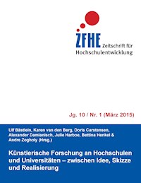 Künstlerische Forschung an Hochschulen und Universitäten -  - ebook