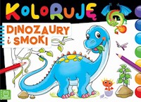 Koloruję dinozaury i smoki -  - książka