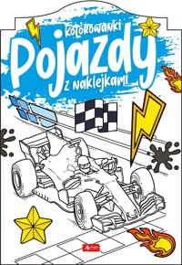 Pojazdy. Kolorowanka z naklejkami - zbiorowa praca - książka