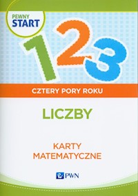 Pewny start Cztery pory roku Liczby Karty matematyczne -  - książka
