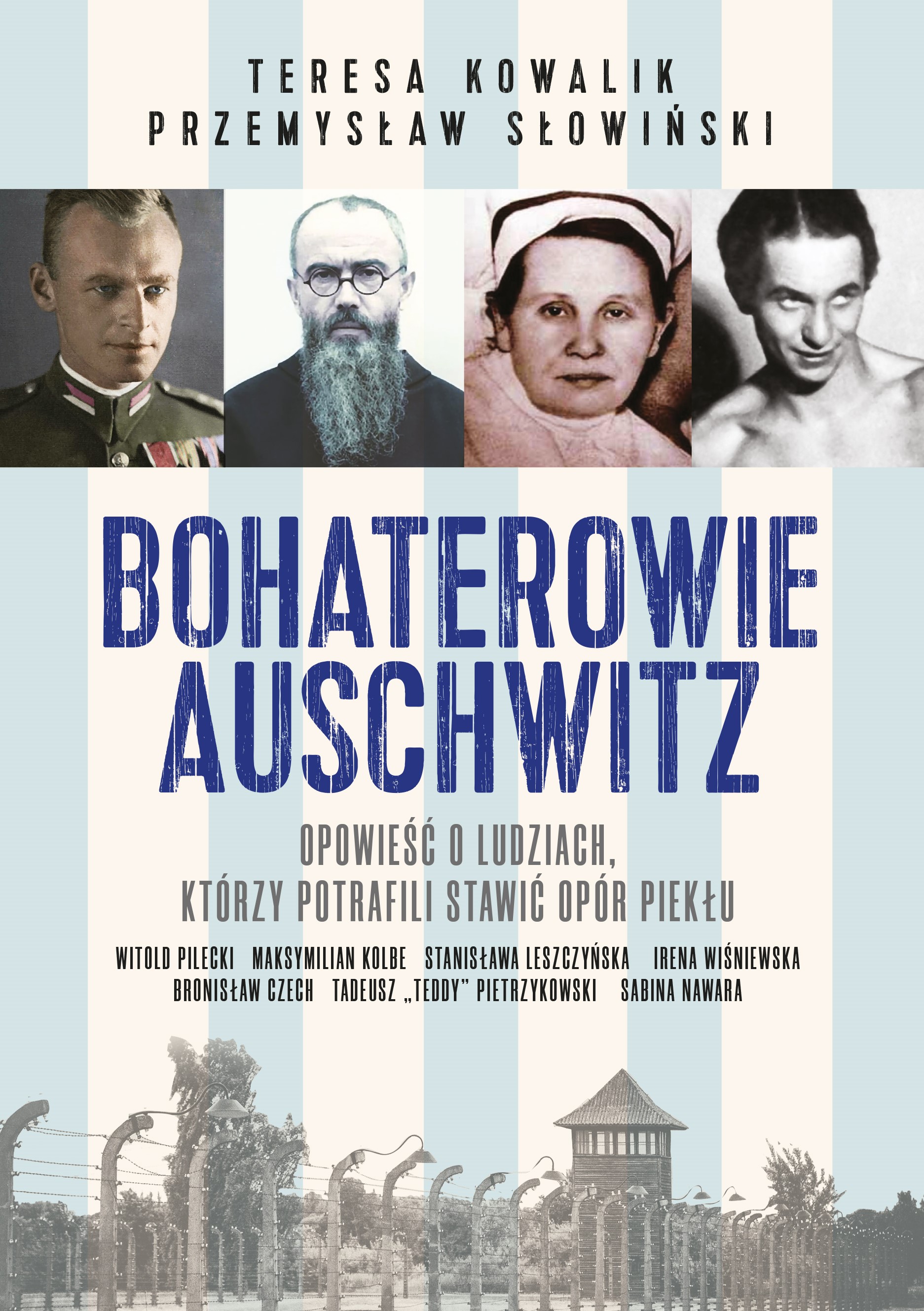 Okładka:Bohaterowie Auschwitz 