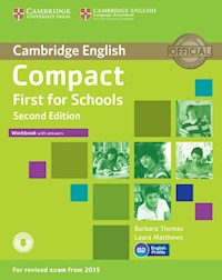 Compact First for Schools Workbook with Answers + Audio - Thomas Barbara, Matthews Laura - książka