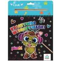 Kreatywne wydrapywanki Pieski -  - książka