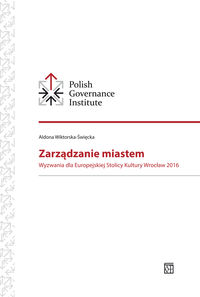 Zarządzanie miastem - Wiktorska-Święcka Aldona - książka