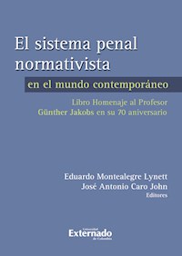 El sistema penal normativista - Eduardo Montealegre - ebook