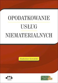 Opodatkowanie usług niematerialnych - Radosław Kowalski - książka