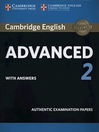 Cambridge English Advanced 2 Student's Book with answers - - książka