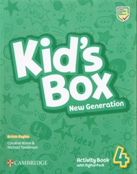 Kid's Box New Generation 4 Activity Book with Digital Pack - Nixon Caroline, Tomlinson Michael - książka