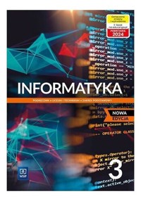 Informatyka 3 Podręcznik Zakres podstawowy - Jochemczyk Wanda, Olędzka Katarzyna - książka