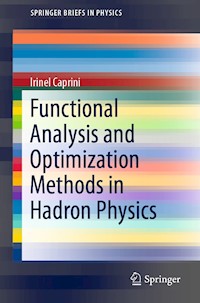 Functional Analysis and Optimization Methods in Hadron Physics - Irinel Caprini - ebook