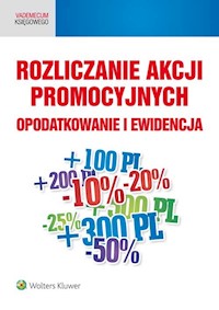 Rozliczanie akcji promocyjnych -  - książka