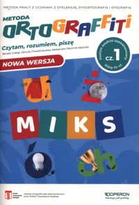 Metoda Ortograffiti 4-6 Poziom średnio zaawansowany Część 1 - Piechnik-Kaszuba Aleksandra, Czabaj Renata, Chwastniewska Danuta - książka