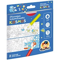 CzuCzu Dłuuugie kolorowanki Kosmos -  - książka