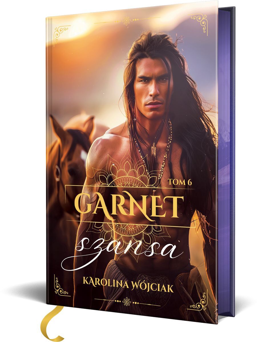 Szansa. Garnet. Tom 6 (ilustrowane brzegi) - Karolina Wójciak - książka