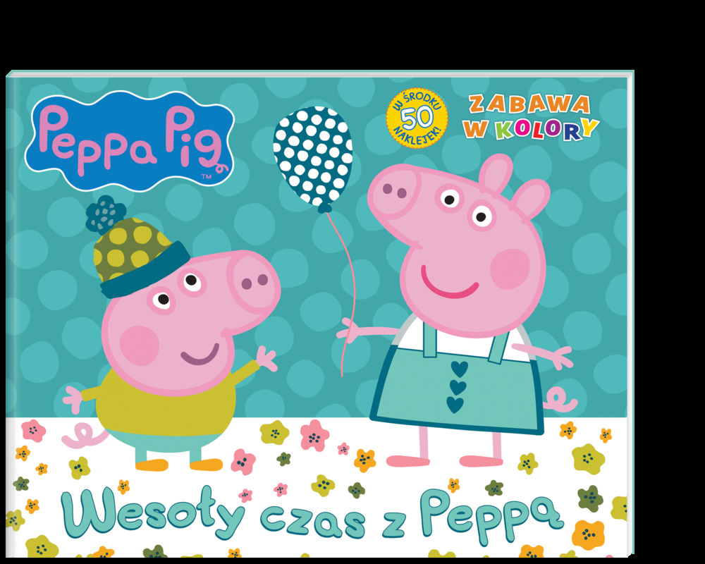Peppa Pig. Zabawa w kolory. Wesoły czas z Peppą! - zbiorowa praca - książka