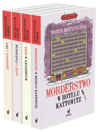 Pakiet: Kryminał pod psem. Tom 5-8 - Marta Matyszczak - książka