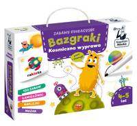 Zabawy edukacyjne Bazgraki Kosmiczna wyprawa - Dybowska Bożena, Grabek Anna - książka