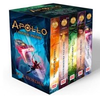 Pakiet Apollo i Boskie próby Tom 1-5 - Rick Riordan - książka