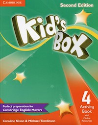 Kid's Box Second Edition 4 Activity Book + Online Resources -  - książka