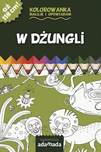 W dżungli Kolorowanka - Mazur Paweł - książka