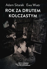 Rok za drutem kolczastym -  - książka