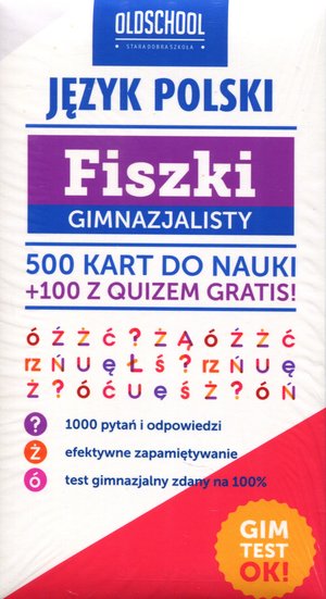 Język polski. Fiszki gimnazjalisty (2014) - Paweł Pokora - książka