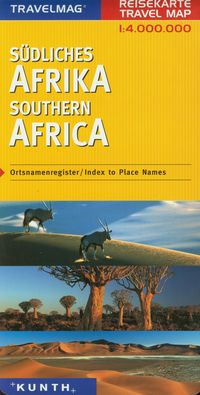 Travelmag Southern Africa 1:4000000 -  - książka