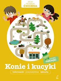 Moje pierwsze ćwiczenia Konie i kucyki -  - książka