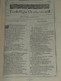 Twelfth Night - William Shakespeare - darmowy ebook