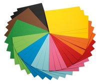 Karton Happy Color A4/100 arkuszy, 10 kolorów (323270) -  - książka
