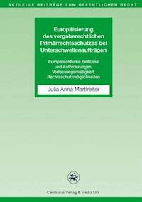 Europäisierung des vergaberechtlichen Primärrechtsschutzes bei Unterschwellenaufträgen - Julia Anna Martlreiter - ebook