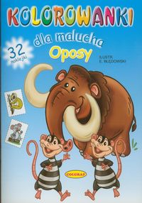 Kolorowanki dla malucha Oposy -  - książka