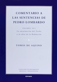Comentario a las sentencias de Pedro Lombardo III/1 - Tomás de Aquino - ebook