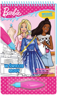 Barbie. Wodne kolorowanie. Część 4. W świecie mody - zbiorowa praca - książka